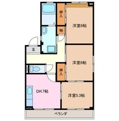 日永駅 徒歩8分 1階の物件間取画像